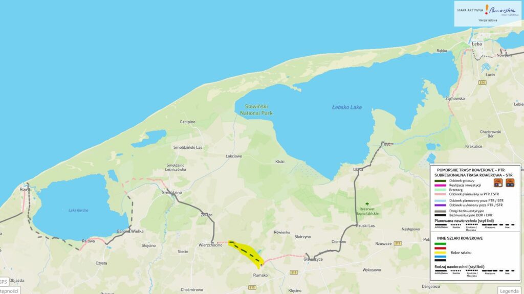 Miejsca nowowybudowanego odcinka trasy (Gm. Glówczyce) oraz budowanej trasy (Gm. Kwidzyn)