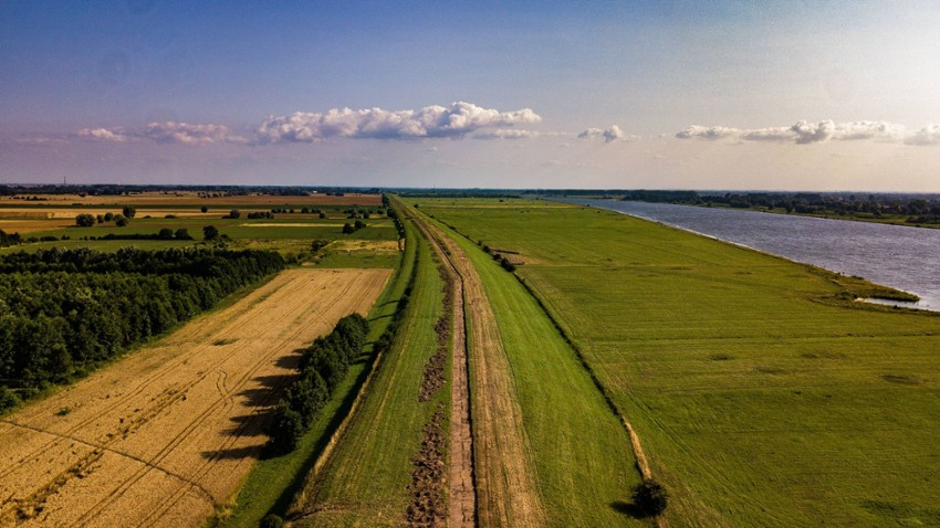 Wiślana Trasa Rowerowa w Gminie Stegna