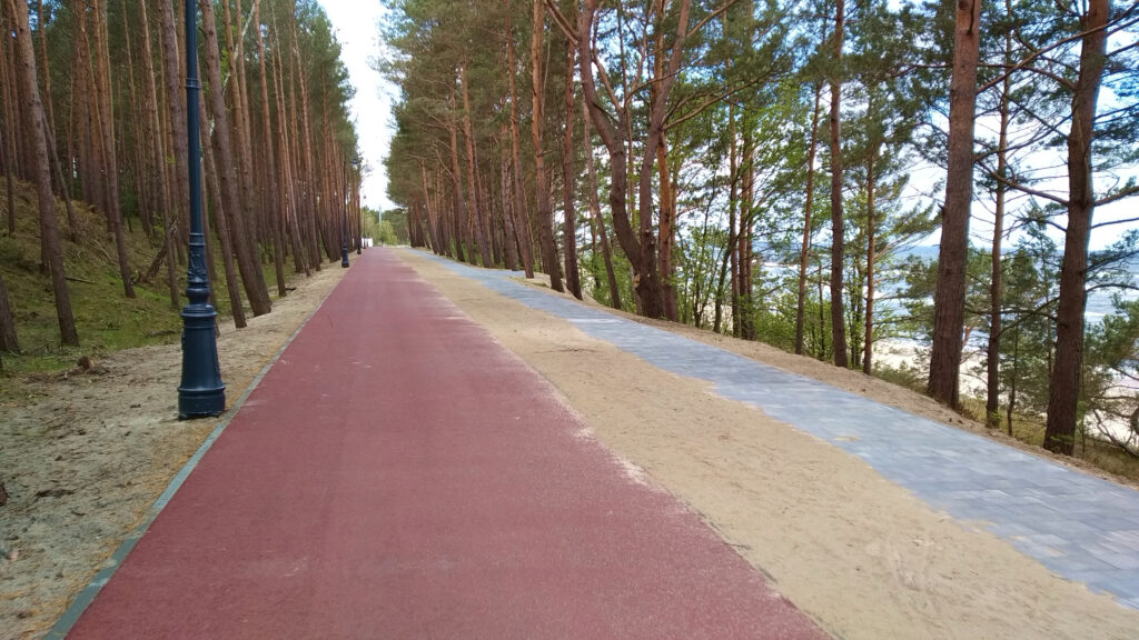 AKTUALIZACJA: Krynica Morska – Promenada wykonana pozostałe odcinki na finiszu