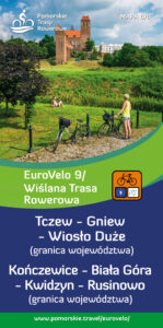 Pomorskie EuroVelo9 Wiślana Trasa Rowerowa mapy