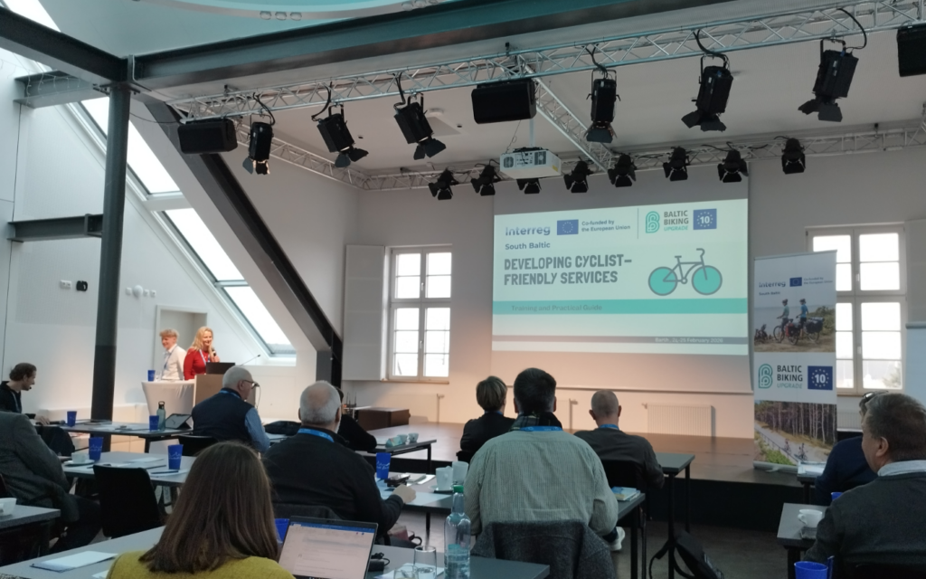  Projekt BBU w Barth. Warsztaty „Empowering SMEs along EuroVelo 10”